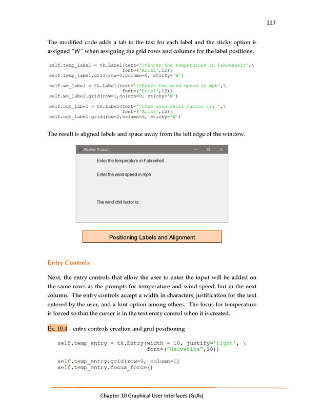 Introduction to Python Programming: Starting Out with IDLE - Graphical User Interfaces (GUIs) 9